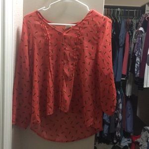 Long sleeve over shirt